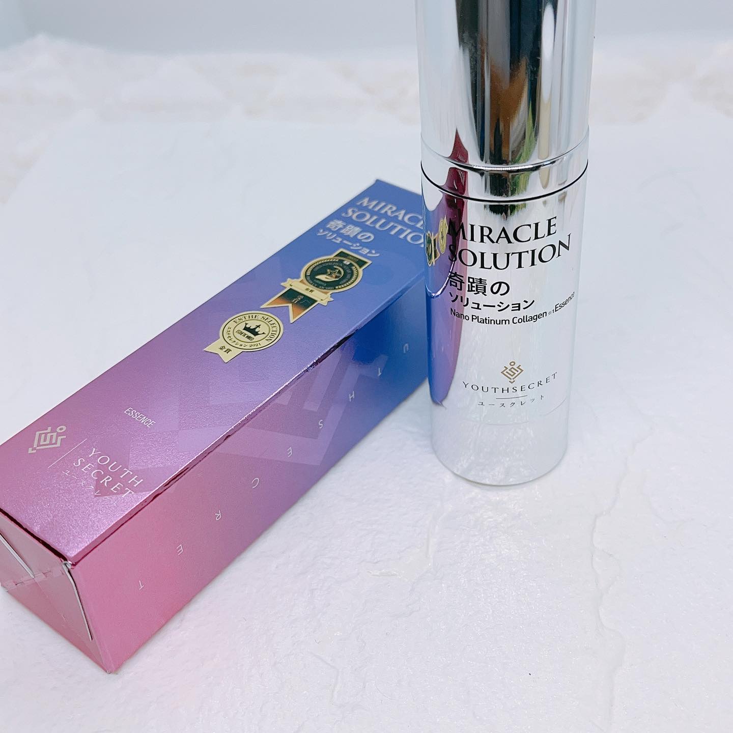 奇蹟のソリューション/YOUTHSECRET/美容液を使ったクチコミ（2枚目）