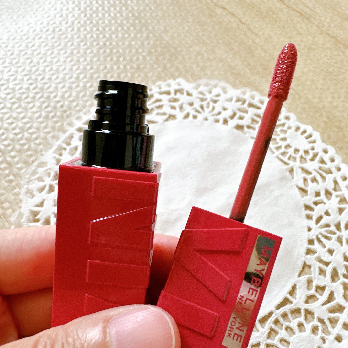 SPã¹ã〠ãŽã£ãã«ã€ã³ã¯/MAYBELLINE NEW YORK/å£çŽ
ã䜿ã£ãã¯ãã³ãïŒ3æç®ïŒ