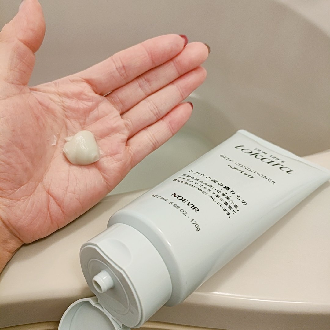 トカラの海のヘアパック チューブタイプ 170g/ノエビア/ヘアマスク・ヘアパックを使ったクチコミ（2枚目）