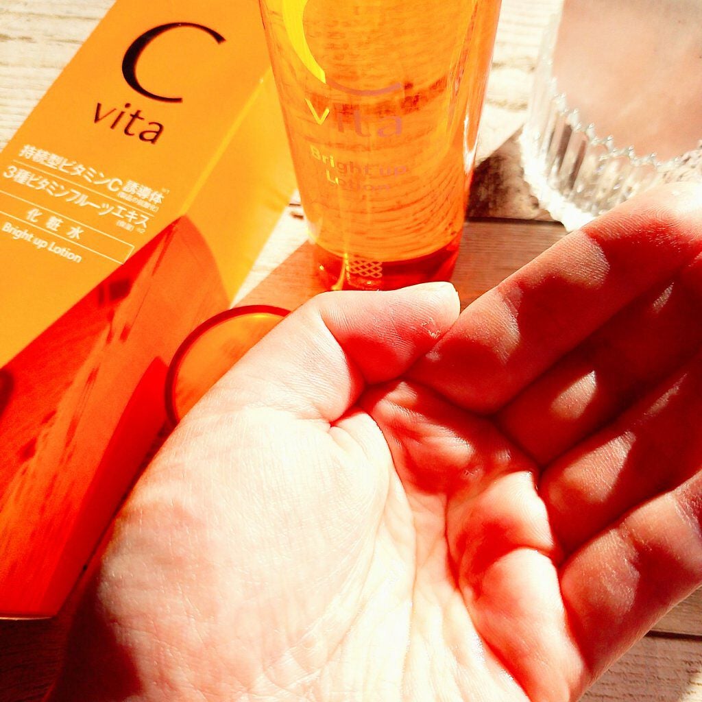 Cvita Bright Up Lotion/桃谷順天館/化粧水を使ったクチコミ(3枚目)