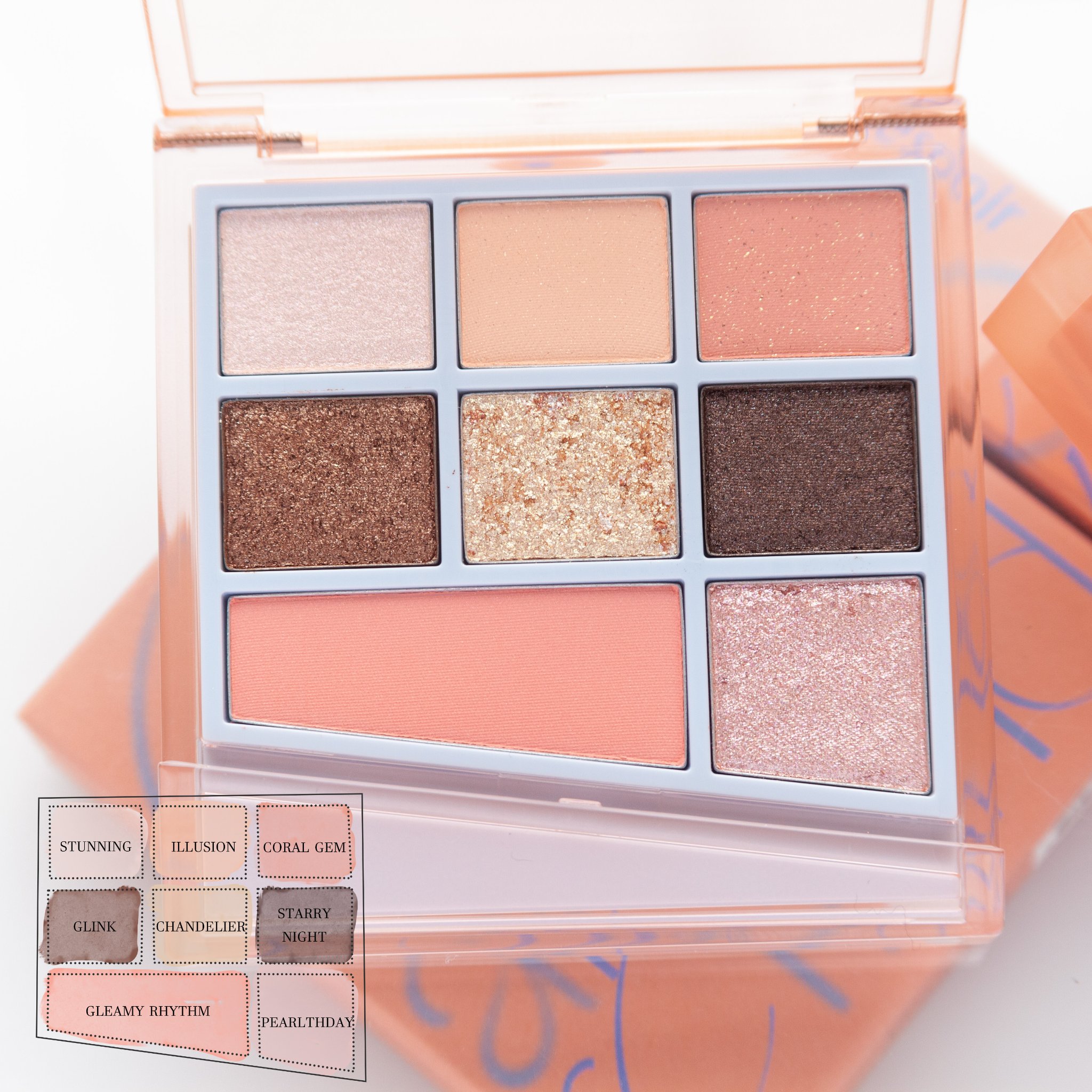 シャンデリアエディション(アイシャドウ/リップグロス)/espoir/メイクアップキットを使ったクチコミ（2枚目）