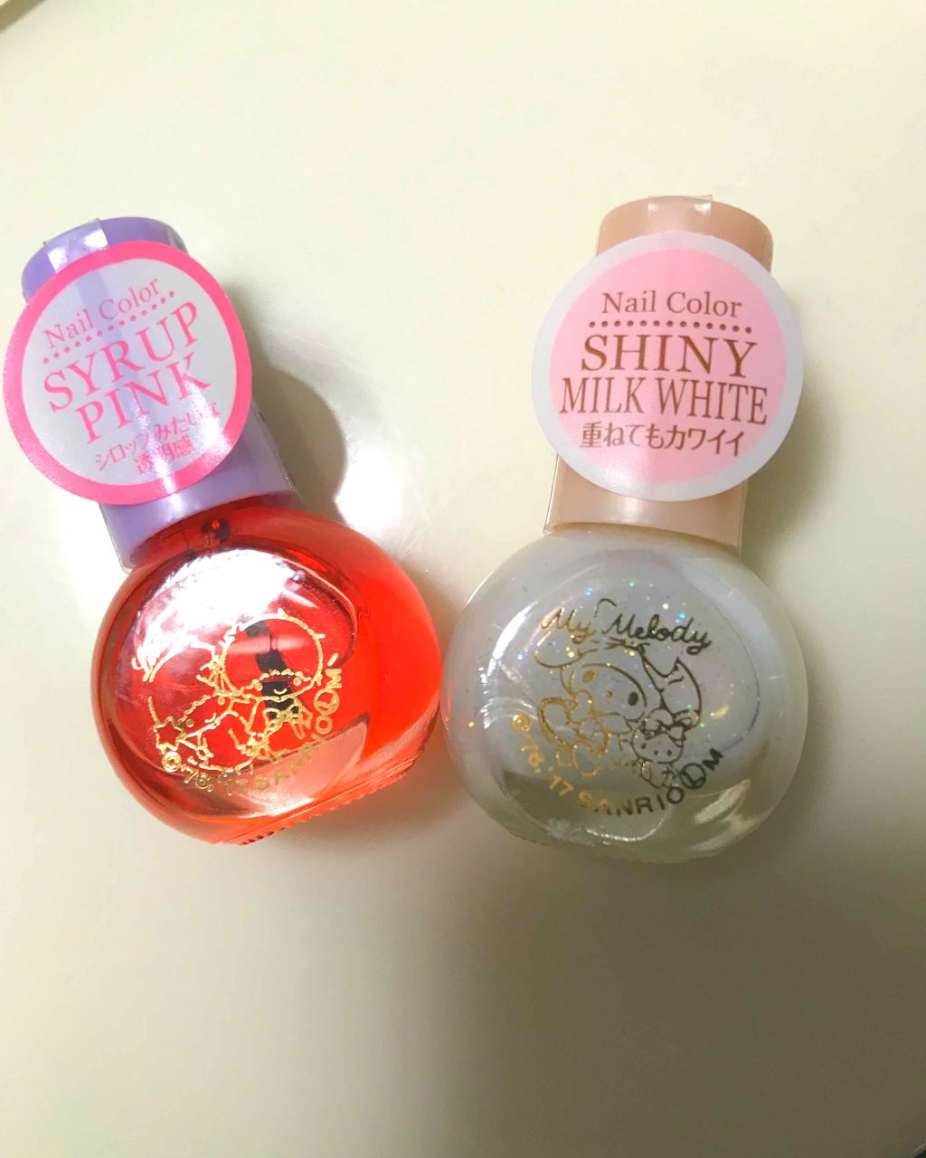 サンリオネイル/DAISO/マニキュアを使ったクチコミ（2枚目）