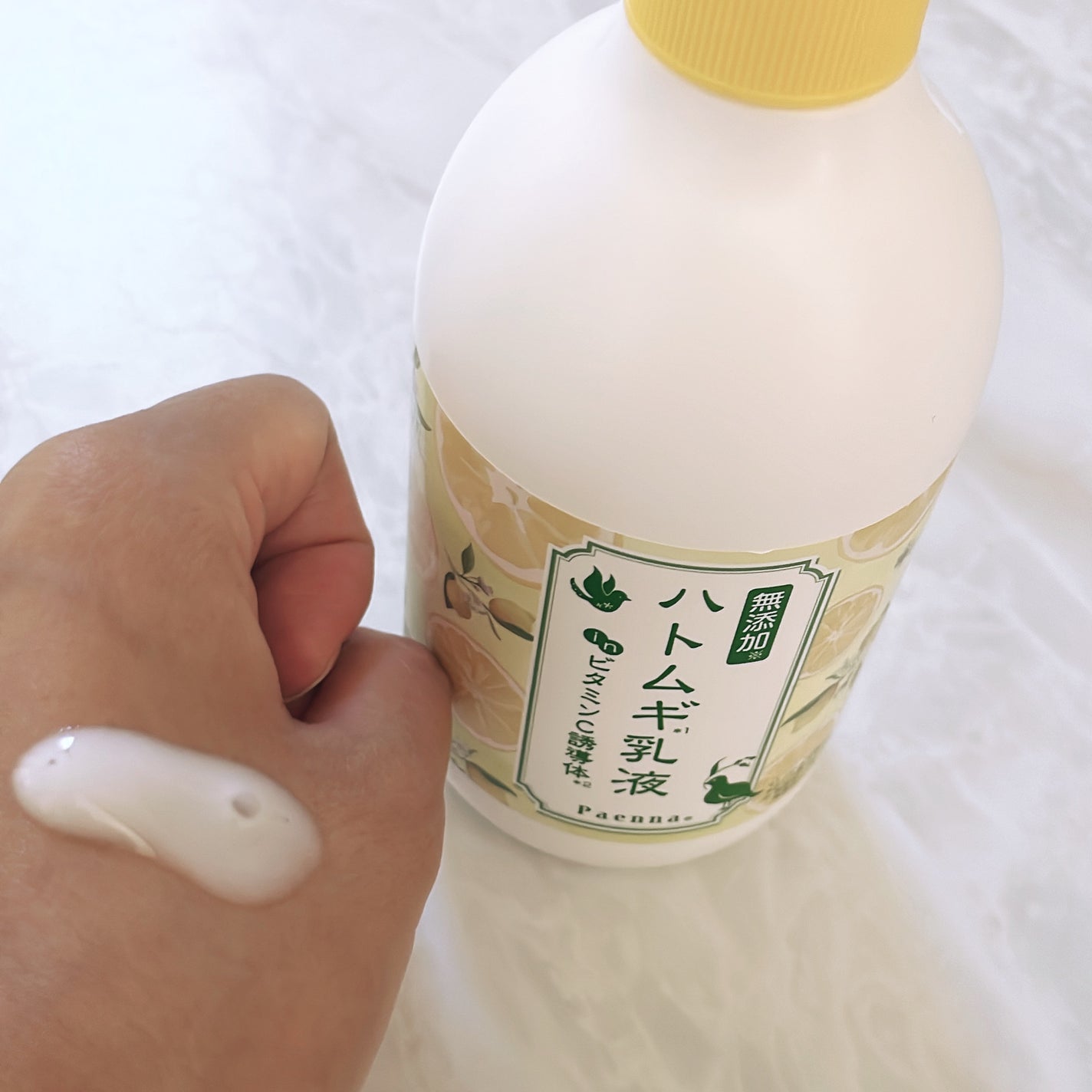 ハトムギ乳液inビタミンC誘導体/パエンナ/乳液を使ったクチコミ(4枚目)