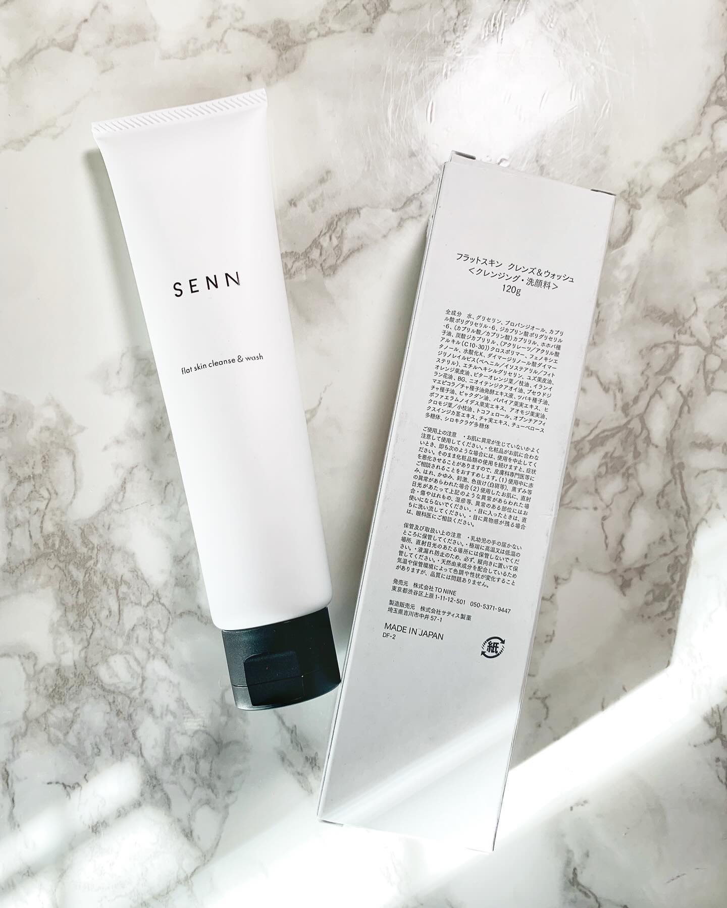 フラットスキン クレンズ＆ウォッシュ/SENN/その他洗顔料を使ったクチコミ（2枚目）