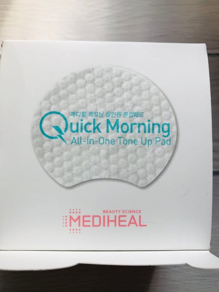 クイックモーニングオールインワントーンアップパッド/MEDIHEAL/オールインワン化粧品を使ったクチコミ(2枚目)