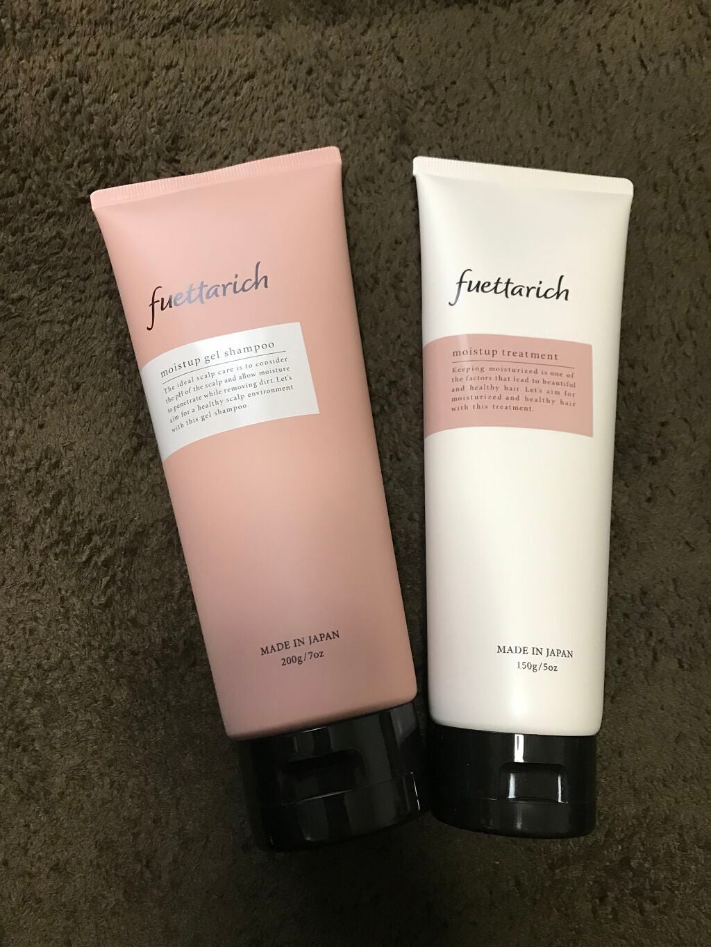 モイストアップ ジェル シャンプー/トリートメント/fuettarich (フエッタリッチ)/サロンシャンプーを使ったクチコミ(2枚目)