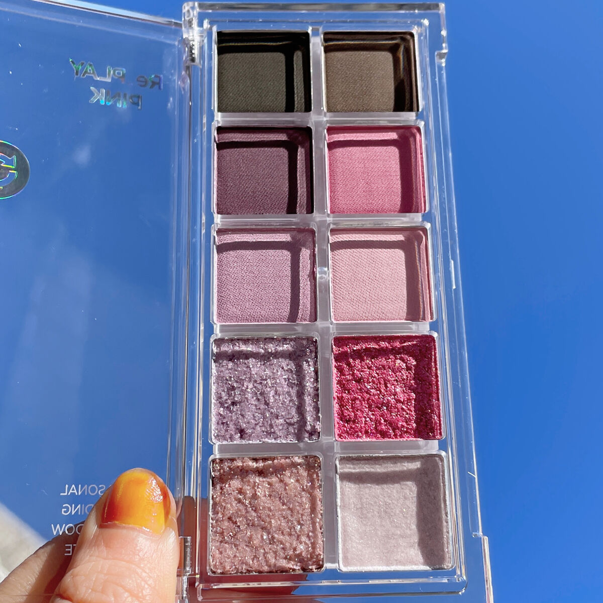 シーズナルブレンディングアイシャドウパレット/Peach C/アイシャドウパレットを使ったクチコミ（2枚目）