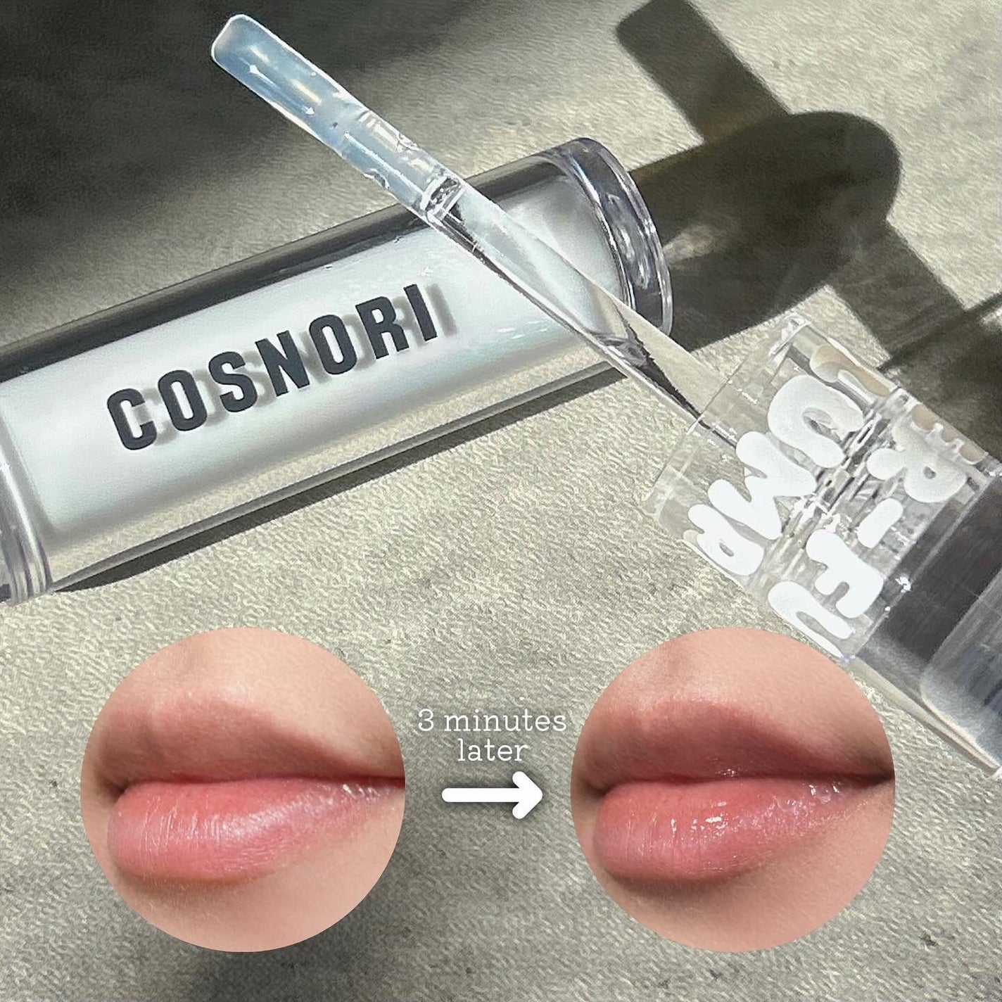 ウォーターフルリッププランパー/COSNORI/リッププランパーを使ったクチコミ(3枚目)