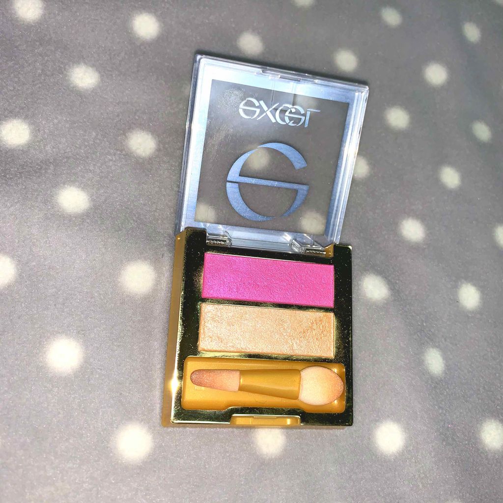 デュアルアイシャドウ N/excel/アイシャドウパレットを使ったクチコミ(1枚目)