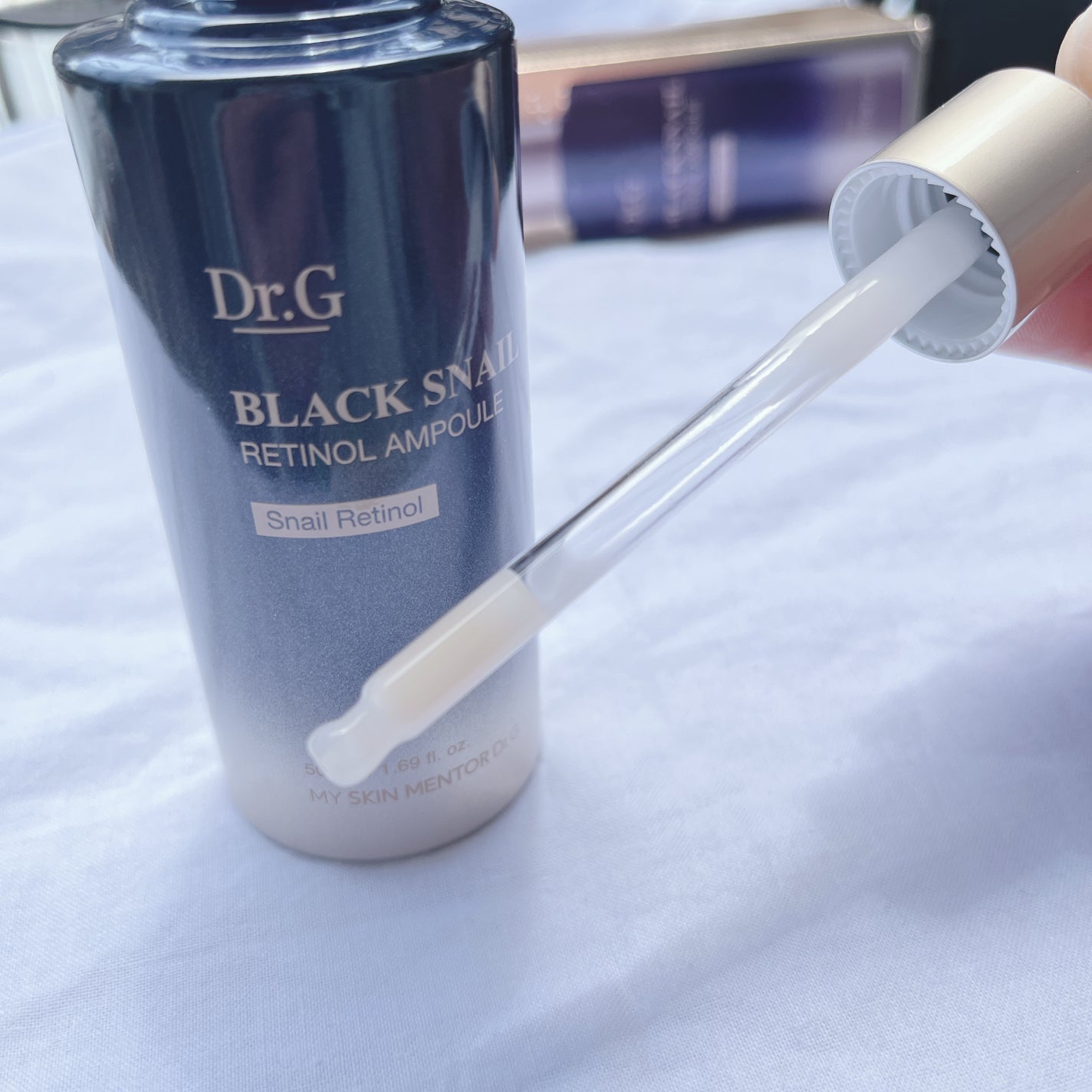 ブラックスネイルレチノールセラム/Dr.G/美容液を使ったクチコミ(3枚目)