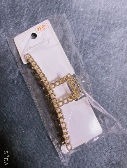 バンスクリップ/DAISO/ヘアアクセサリーを使ったクチコミ(1枚目)