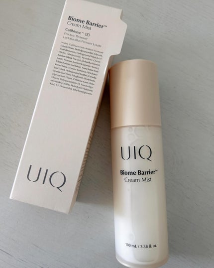 バイオームバリア クリームミスト/UIQ/ミスト状化粧水を使ったクチコミ(4枚目)