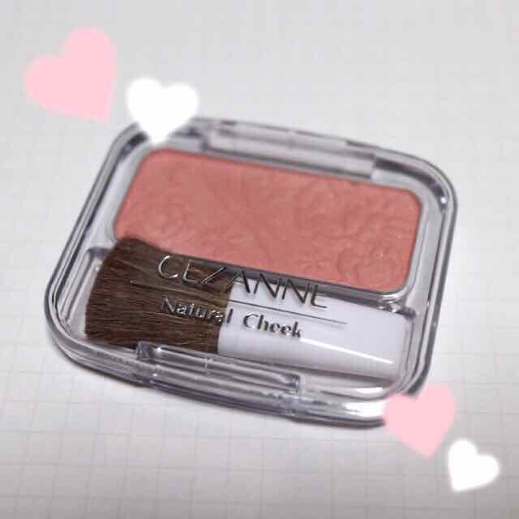ナチュラル チークN/CEZANNE/パウダーチークを使ったクチコミ(1枚目)