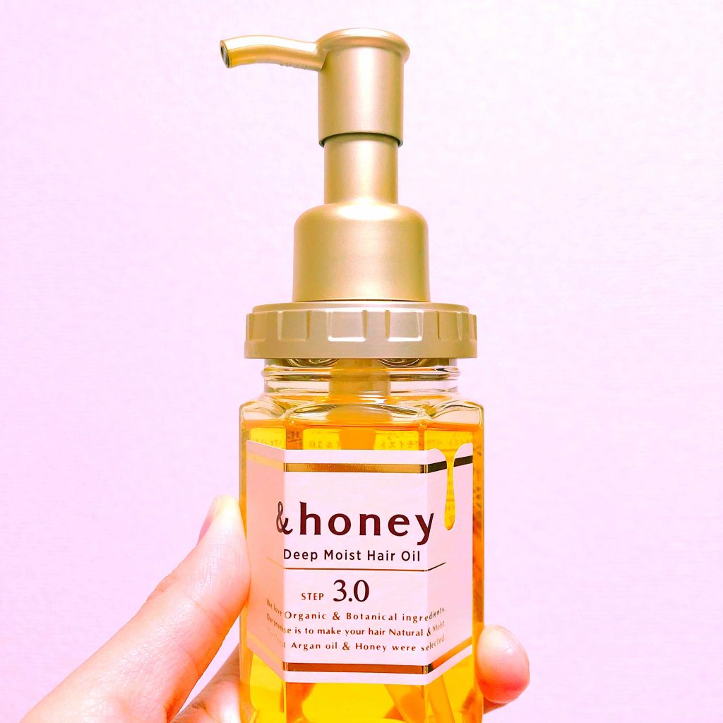 ディープモイスト ヘアオイル3.0/&honey/ヘアオイルを使ったクチコミ(1枚目)