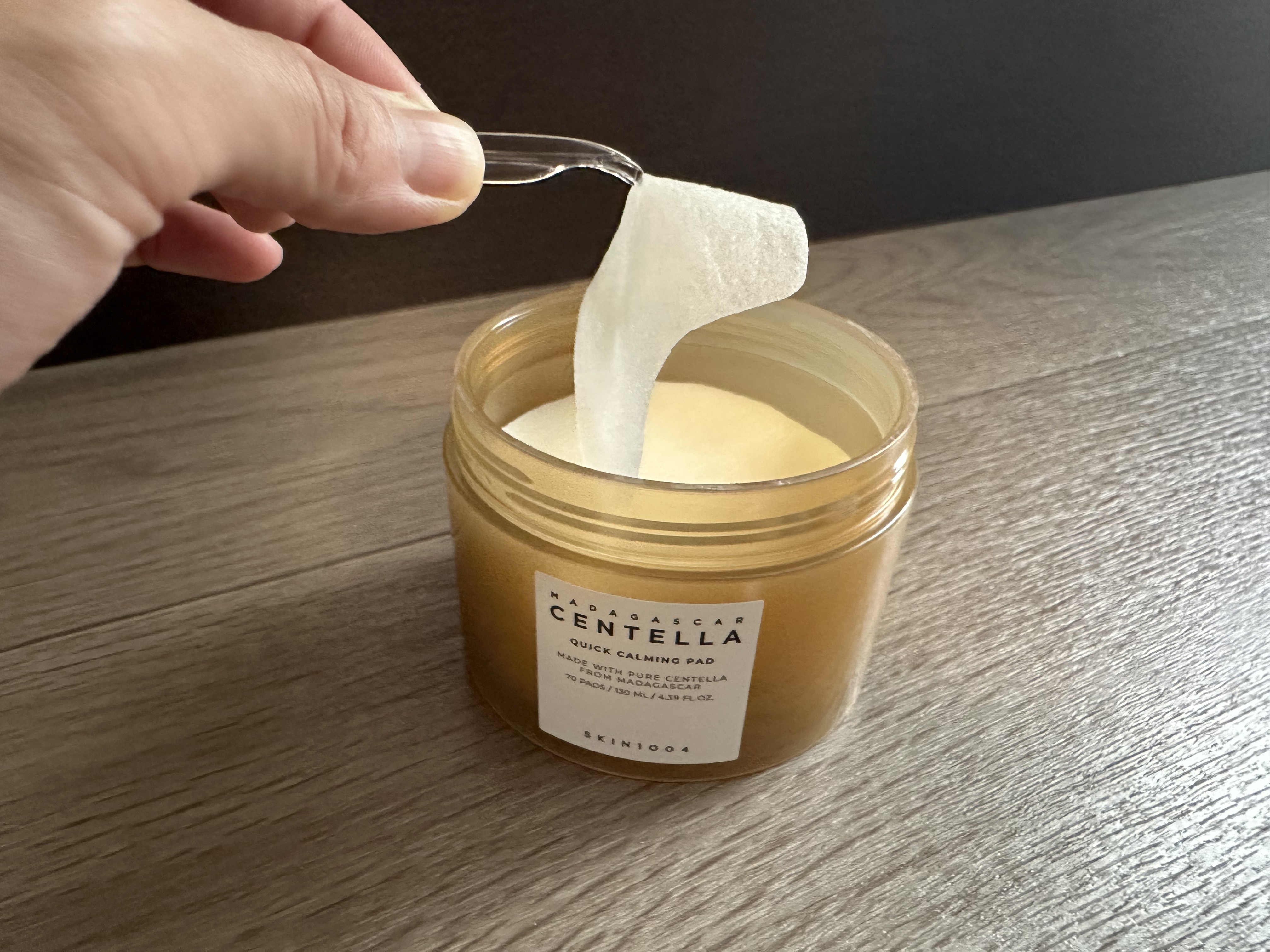 センテラ クイックカーミングパッド/SKIN1004/トナーパッドを使ったクチコミ（2枚目）