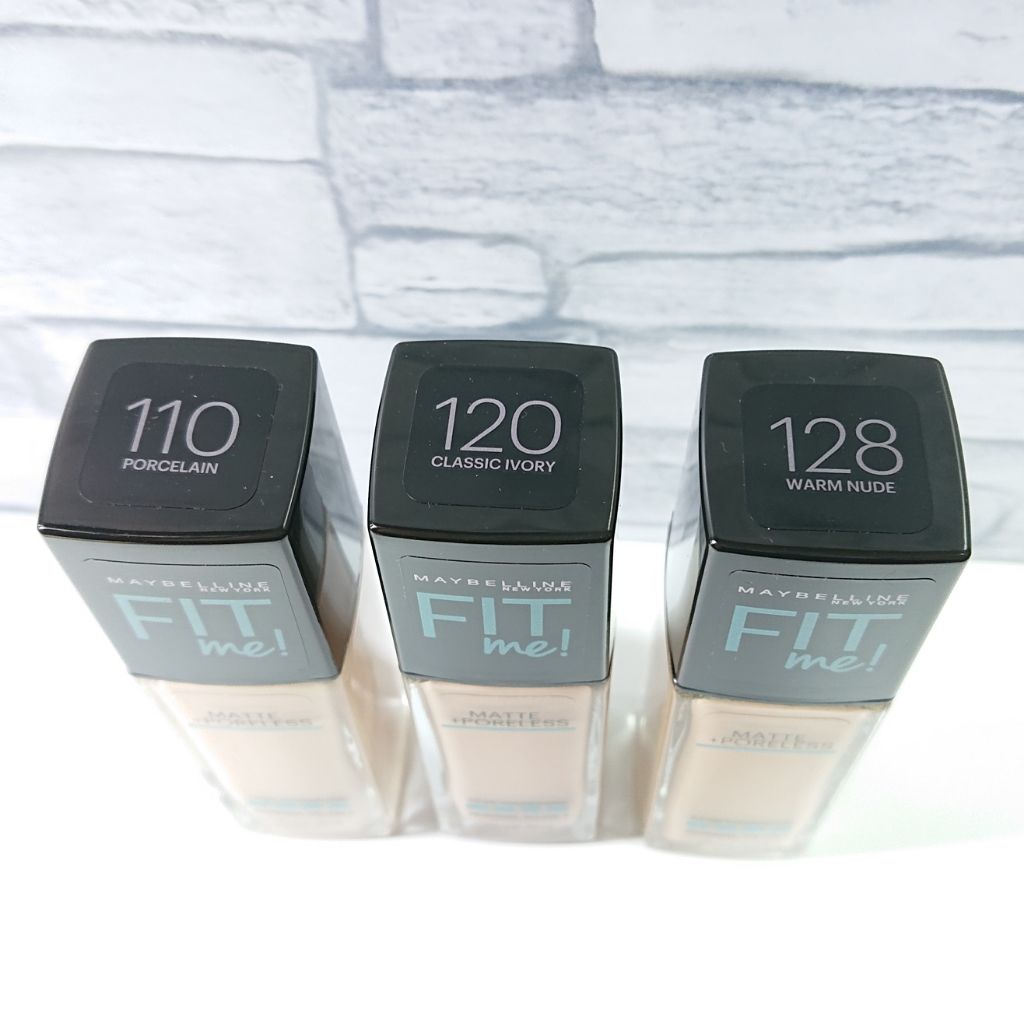 フィットミーリキッドファンデーション/MAYBELLINE NEW YORK/リキッドファンデーションを使ったクチコミ(1枚目)