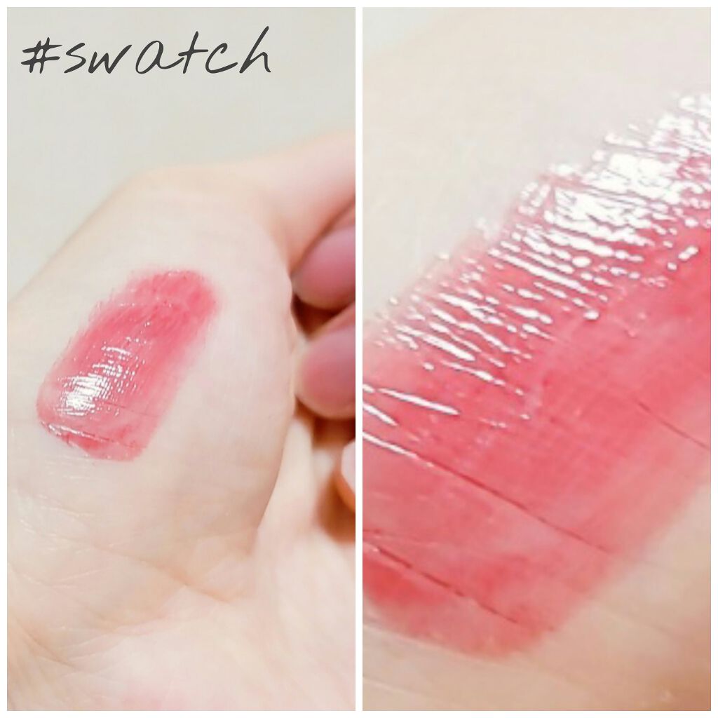 グレイズバームリップ GB01 レッドガーネット/excel/口紅を使ったクチコミ（2枚目）