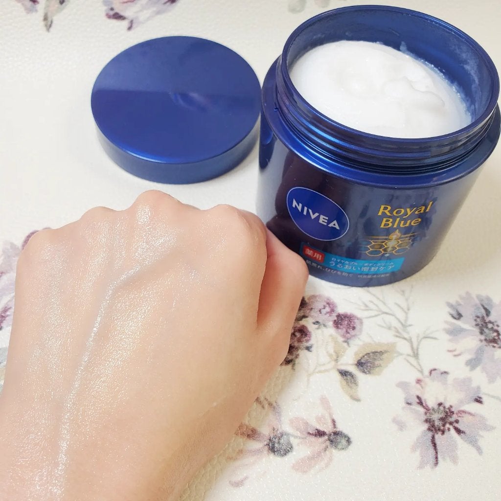 ニベア ロイヤルブルーボディクリーム うるおい密封ケア/ニベア/ボディクリームを使ったクチコミ(5枚目)