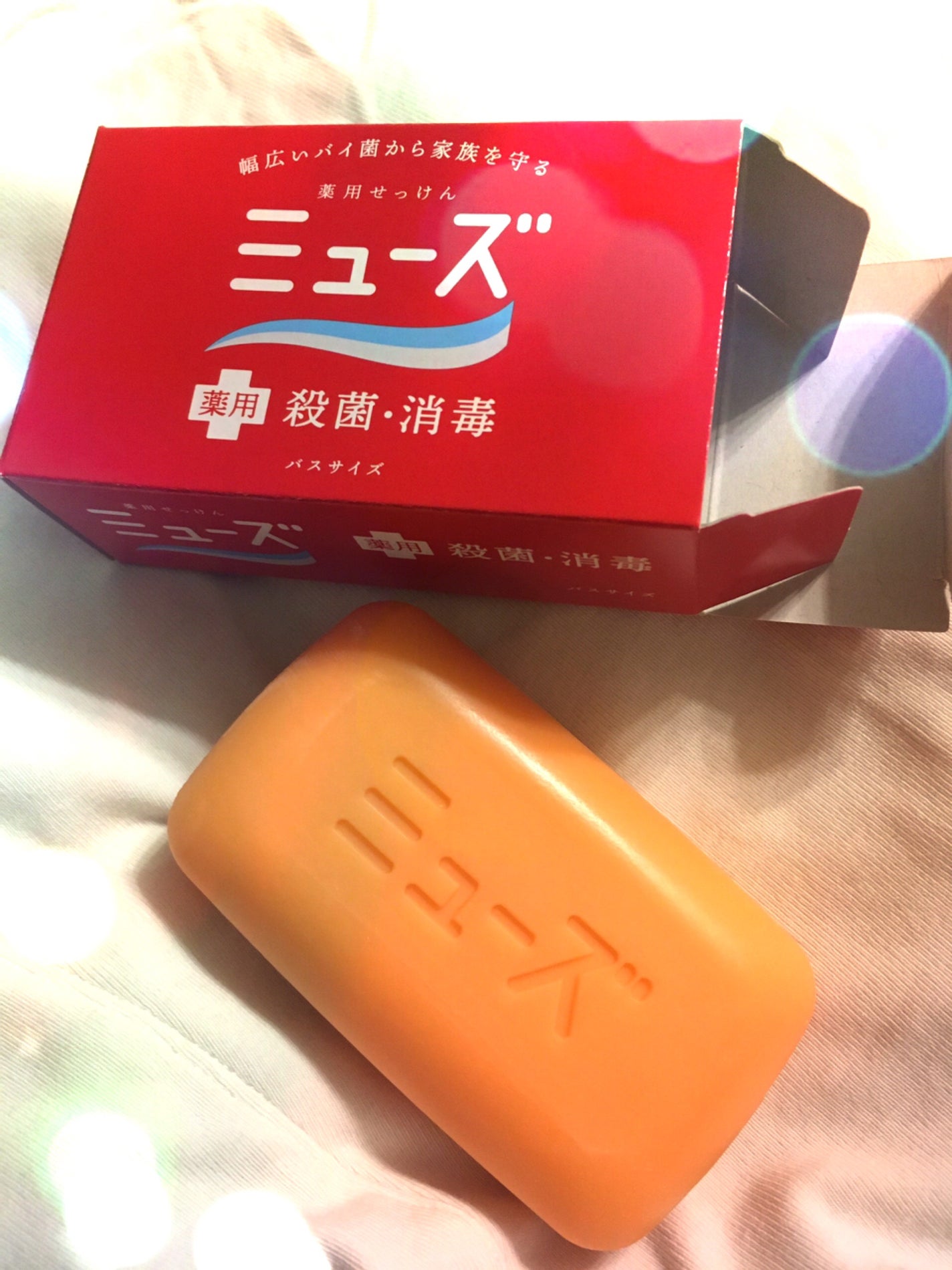 薬用石鹸 ミューズ(固形)/ミューズ/ボディ石鹸を使ったクチコミ(1枚目)