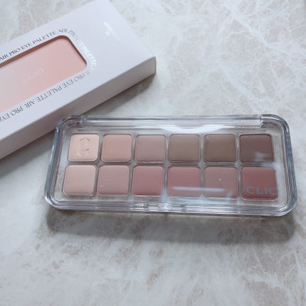 プロ アイ パレット エアー/CLIO/アイシャドウパレットを使ったクチコミ(4枚目)