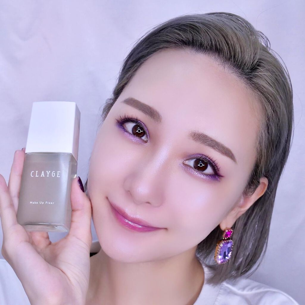 メイクアップフィクサー/CLAYGE/フィックスミストを使ったクチコミ（3枚目）