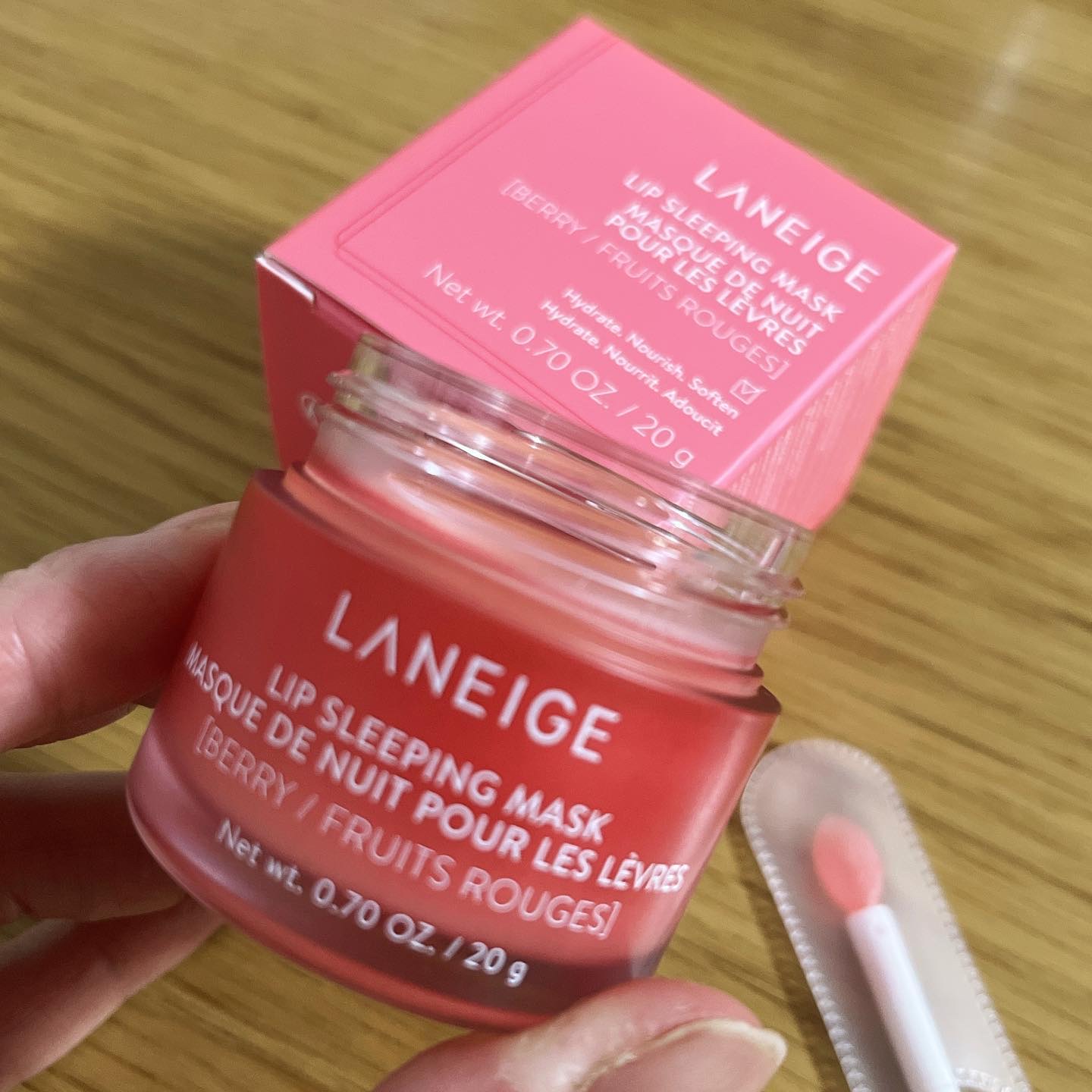 リップスリーピングマスク/LANEIGE/リップバームを使ったクチコミ（1枚目）