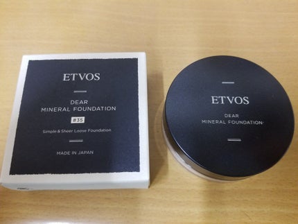 ディアミネラルファンデーション SPF25・PA++/エトヴォス/パウダーファンデーションを使ったクチコミ(1枚目)