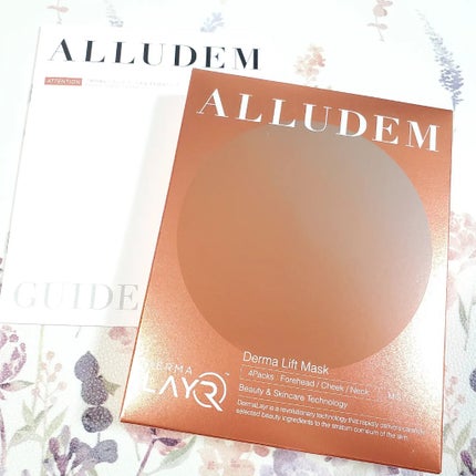 Derma Lift Mask/ALLUDEM/スキンケアキットを使ったクチコミ(1枚目)