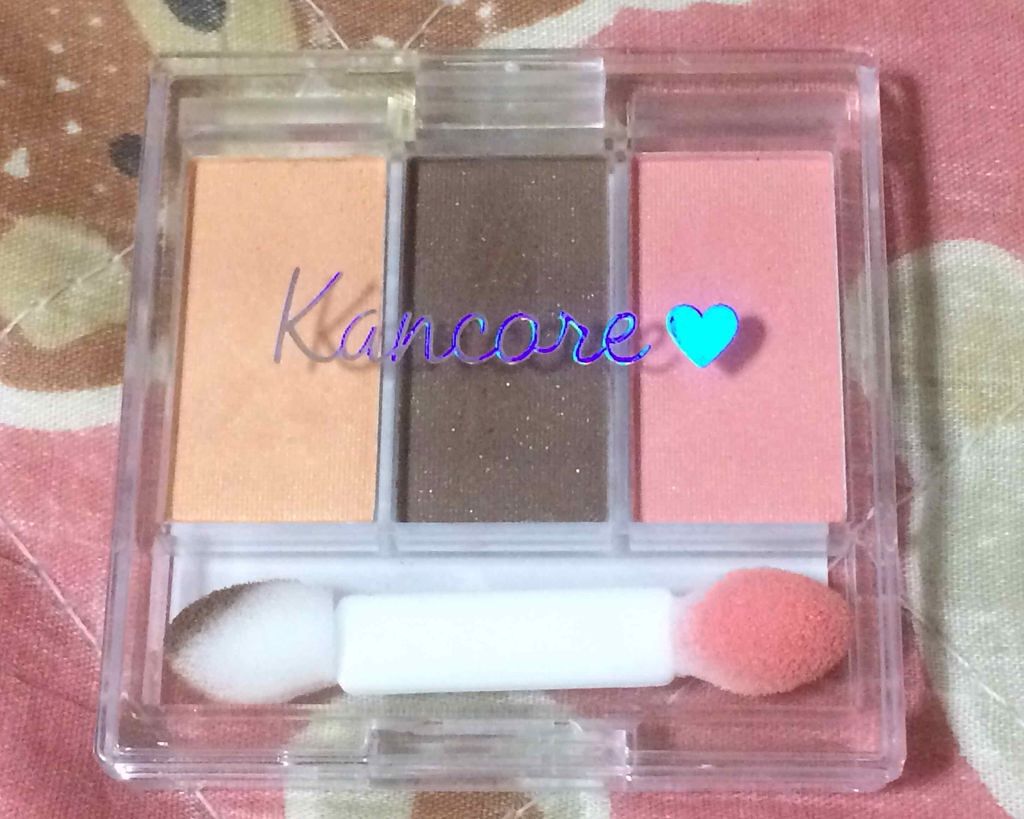 カンコレアイシャドウ/DAISO/アイシャドウパレットを使ったクチコミ（1枚目）