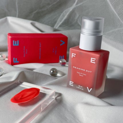 カラーセラム/FEEV/リキッドチークを使ったクチコミ(2枚目)