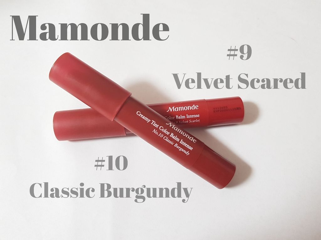 クリーミーリップティント カラーバーム・インテンス/Mamonde/リップティントを使ったクチコミ（1枚目）