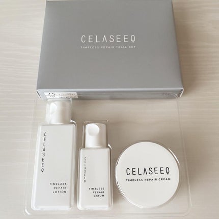 タイムレスリペア 未来肌おためしセット/CELASEEQ/スキンケアキットを使ったクチコミ(2枚目)