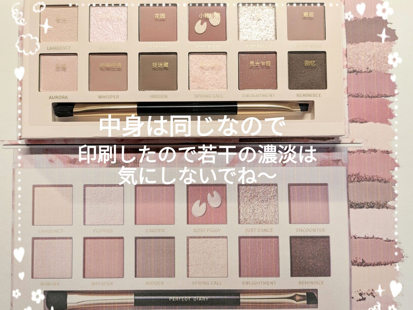 エクスプローラ12色 動物アイシャドウパレット/PERFECT DIARY/アイシャドウパレットを使ったクチコミ(2枚目)