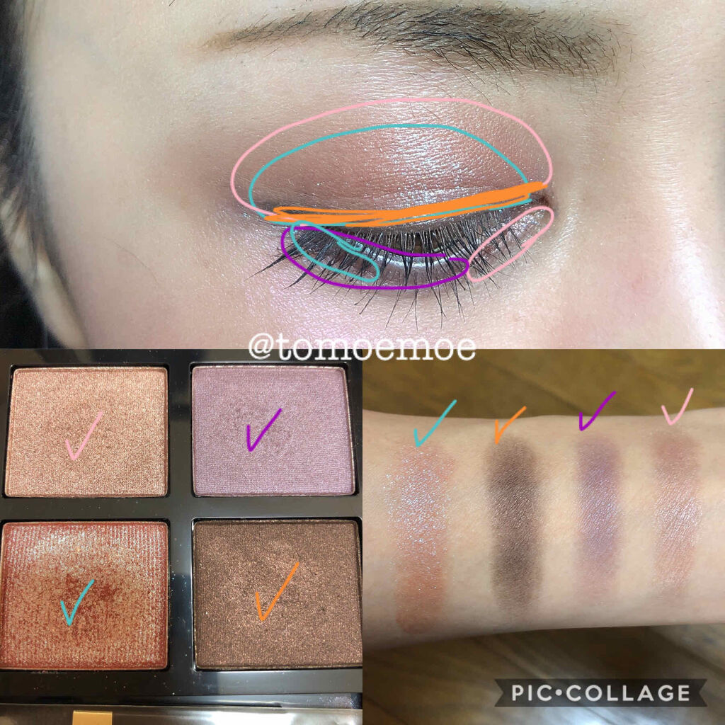 アイ カラー クォード/TOM FORD BEAUTY/アイシャドウパレットを使ったクチコミ（3枚目）