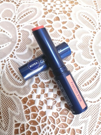 ニベア リッチケア&カラーリップ/ニベア/リップクリームを使ったクチコミ(2枚目)