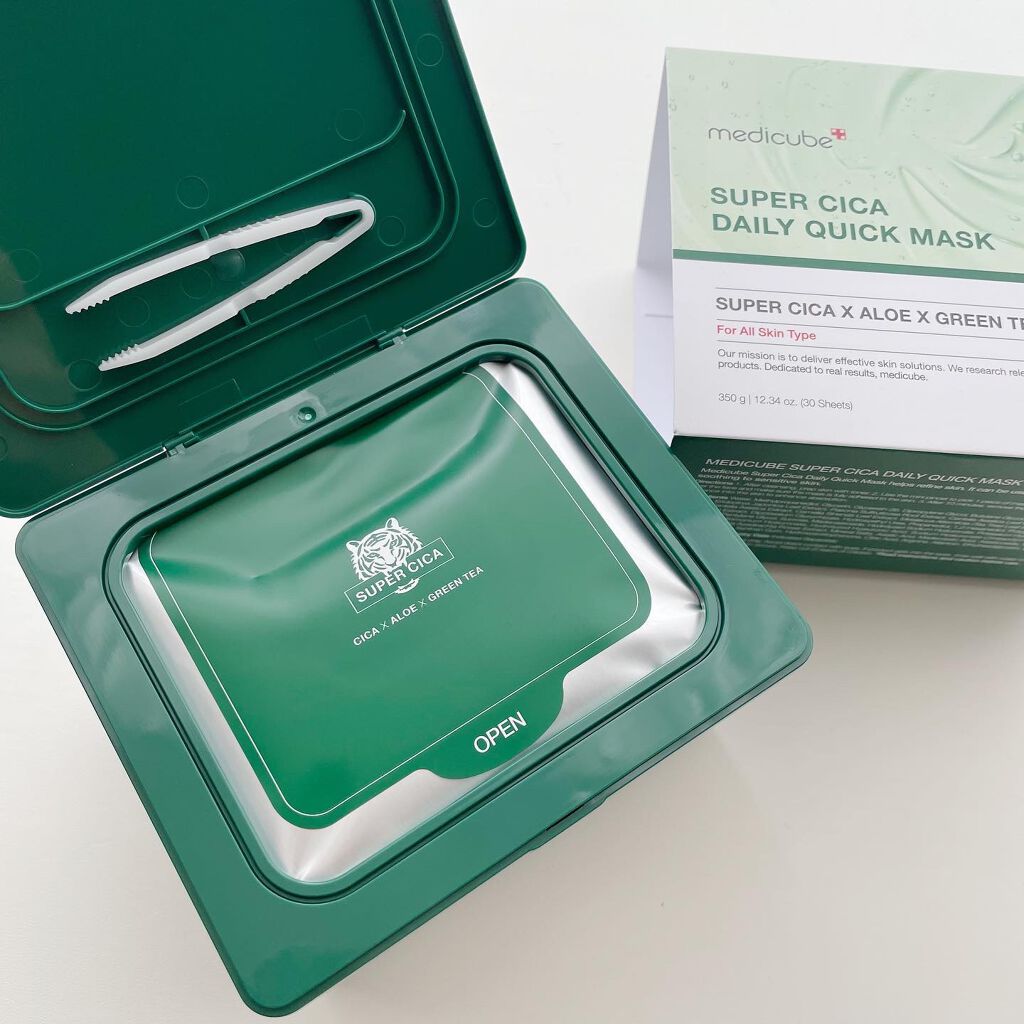 スーパーシカクイックマスクパック/MEDICUBE/シートマスク・パックを使ったクチコミ(2枚目)