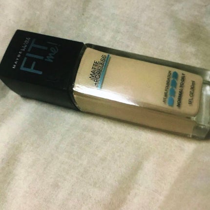 フィットミー リキッドファンデーション R/MAYBELLINE NEW YORK/リキッドファンデーションを使ったクチコミ(1枚目)