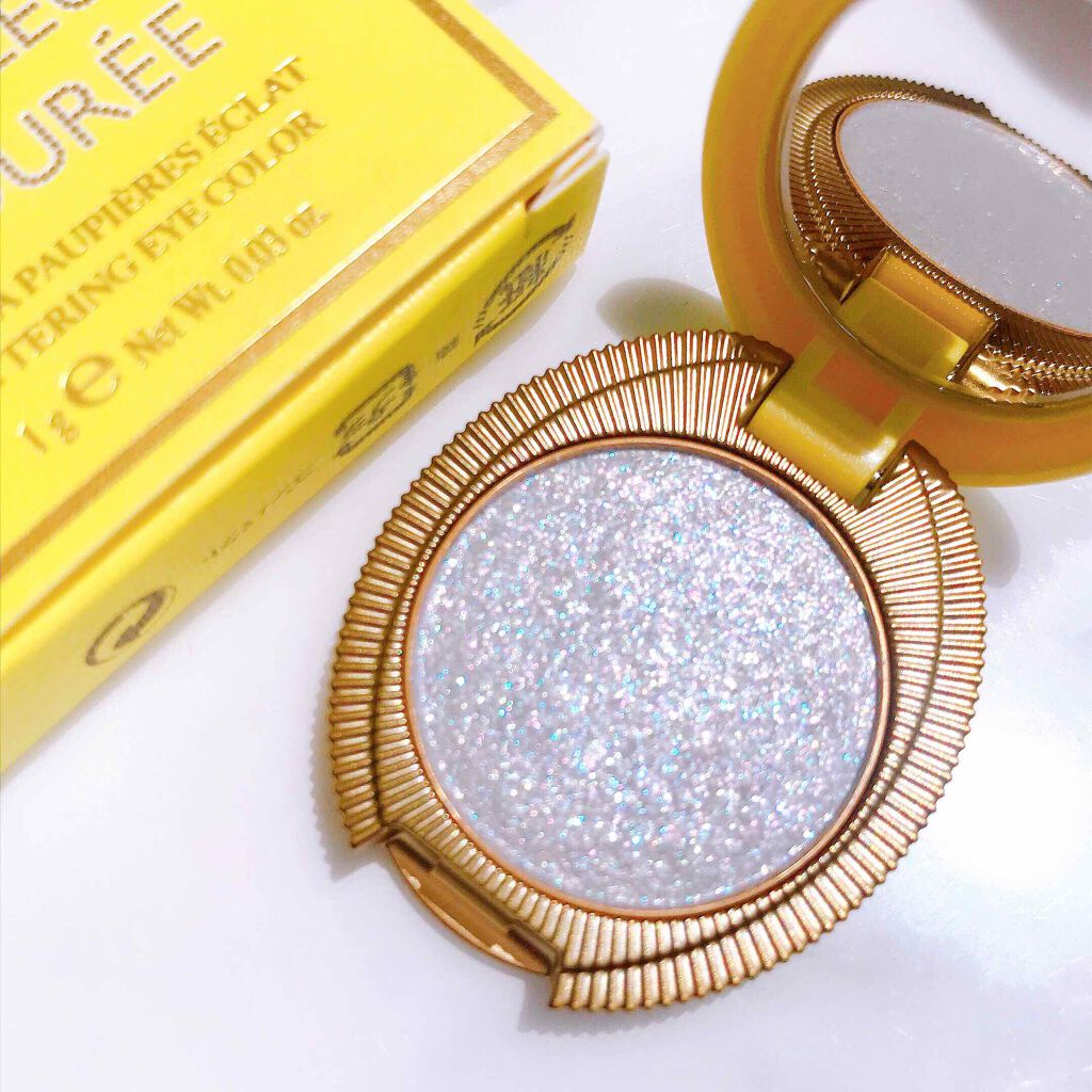 グリタリング アイカラー/レ・メルヴェイユーズ ラデュレ/単色アイシャドウを使ったクチコミ（2枚目）