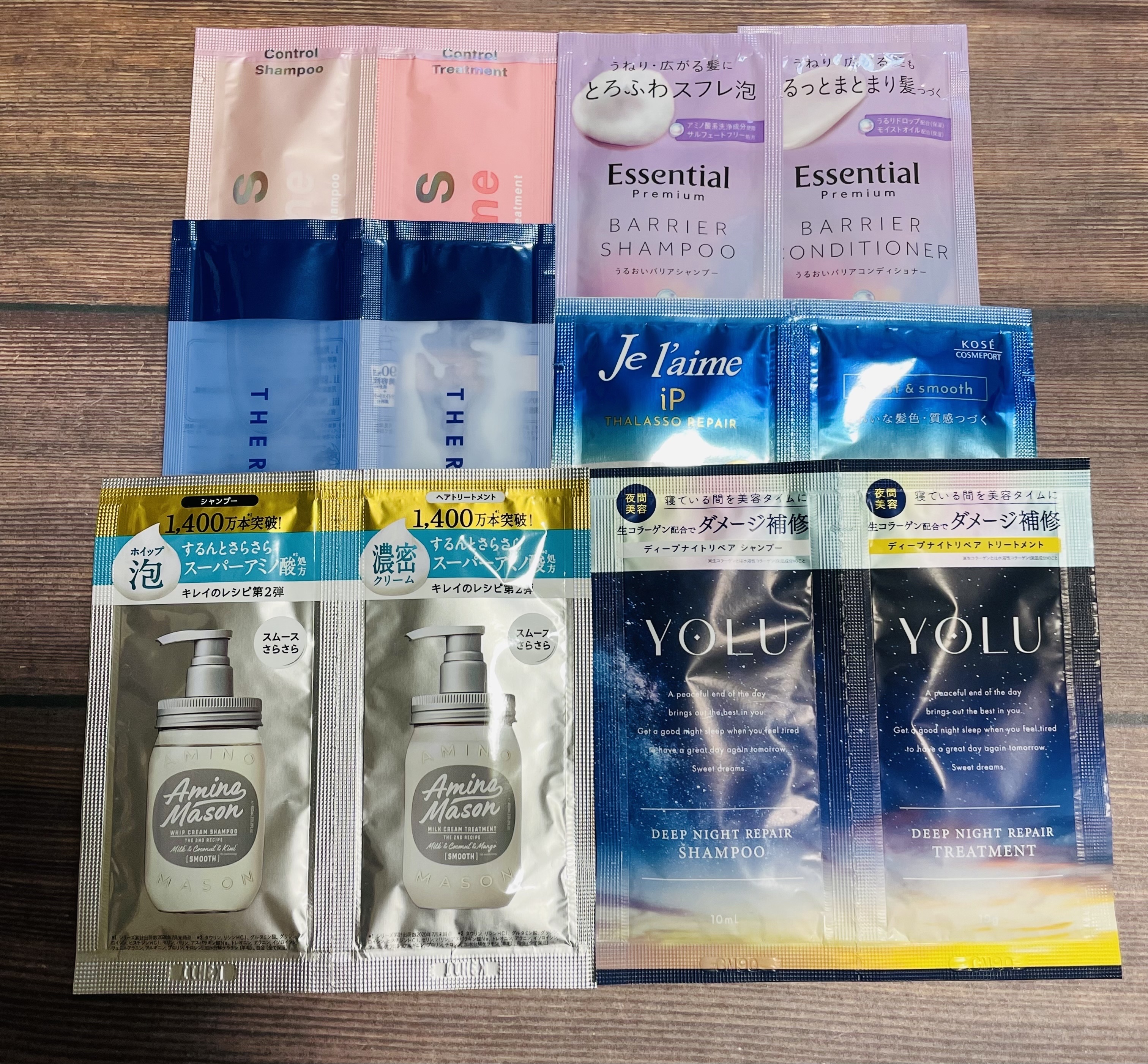 スムースリペア ホイップクリーム シャンプー／ミルククリーム ヘアトリートメント/アミノメイソン/シャンプー・コンディショナーを使ったクチコミ（1枚目）