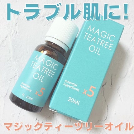 マジックティーツリーオイル/ブラン/フェイスオイルを使ったクチコミ(1枚目)