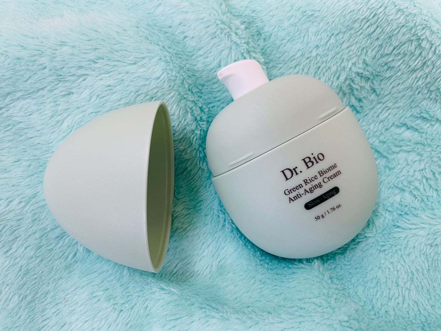 緑米ライスバイオーム™トーンアップ弾力クリーム/Dr.Bio/フェイスクリームを使ったクチコミ(1枚目)