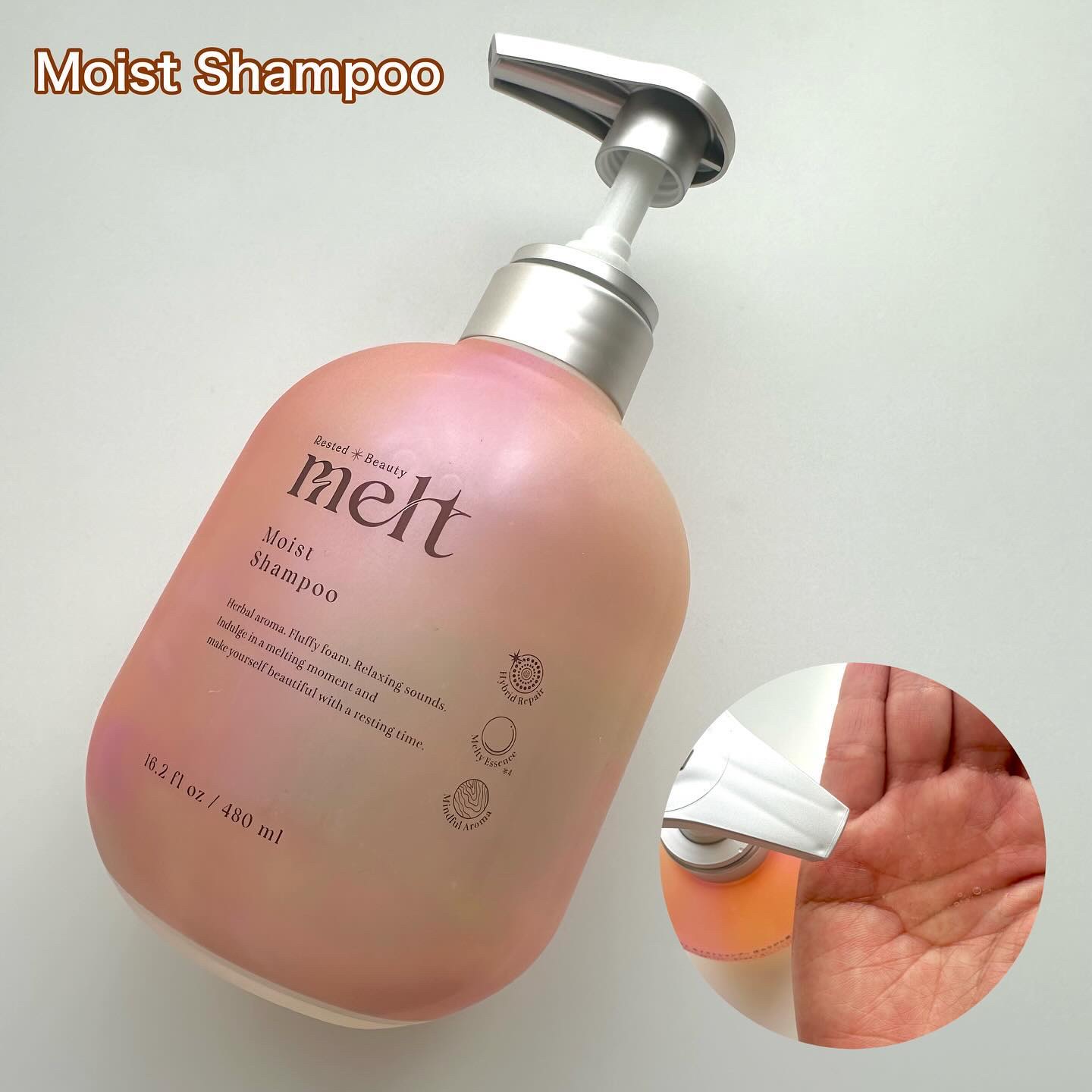 メルト モイストシャンプー／トリートメント/melt/市販シャンプーを使ったクチコミ（3枚目）