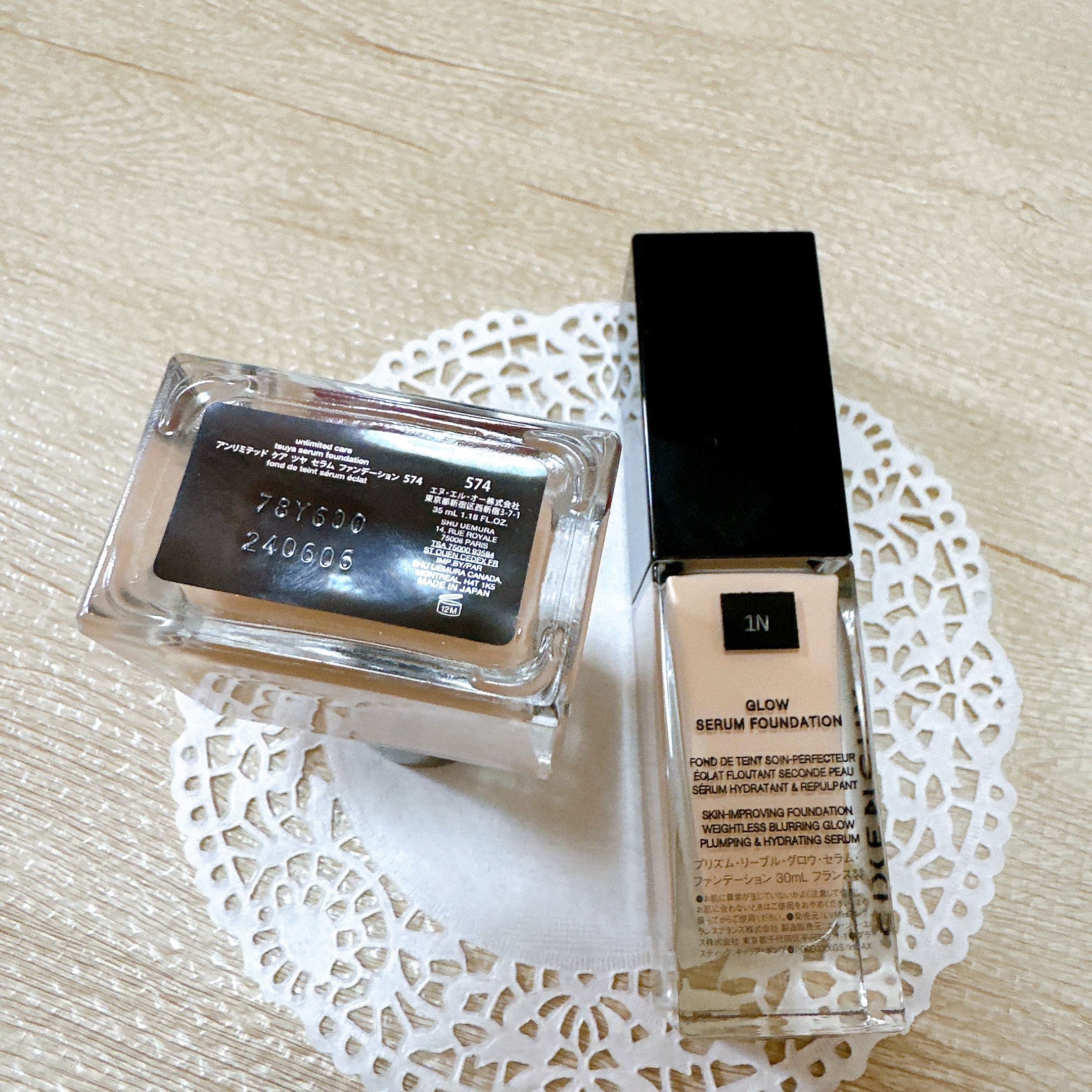 アンリミテッド ケア ツヤ セラム ファンデーション/shu uemura/リキッドファンデーションを使ったクチコミ（3枚目）