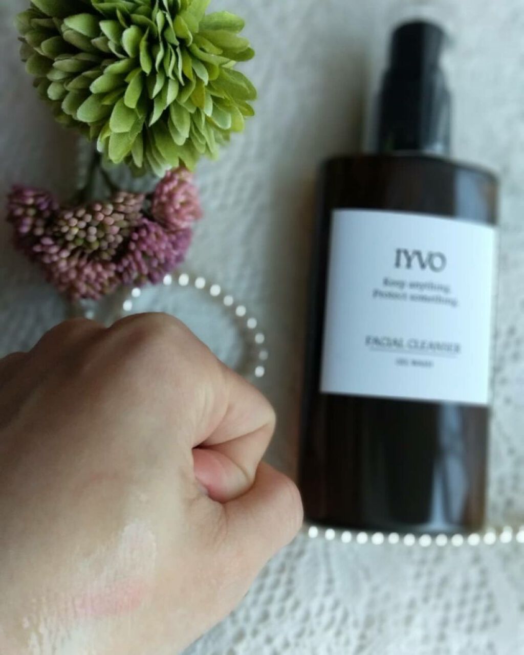 フェイシャルクレンザー ジェルウォッシュ/IYVO/その他洗顔料を使ったクチコミ(3枚目)