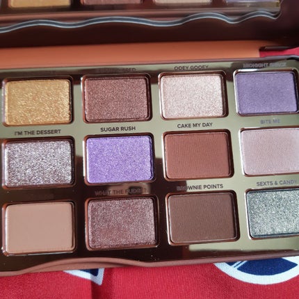 ベター ザン チョコレート ココア アイシャドウ パレット/Too Faced/アイシャドウパレットを使ったクチコミ(5枚目)