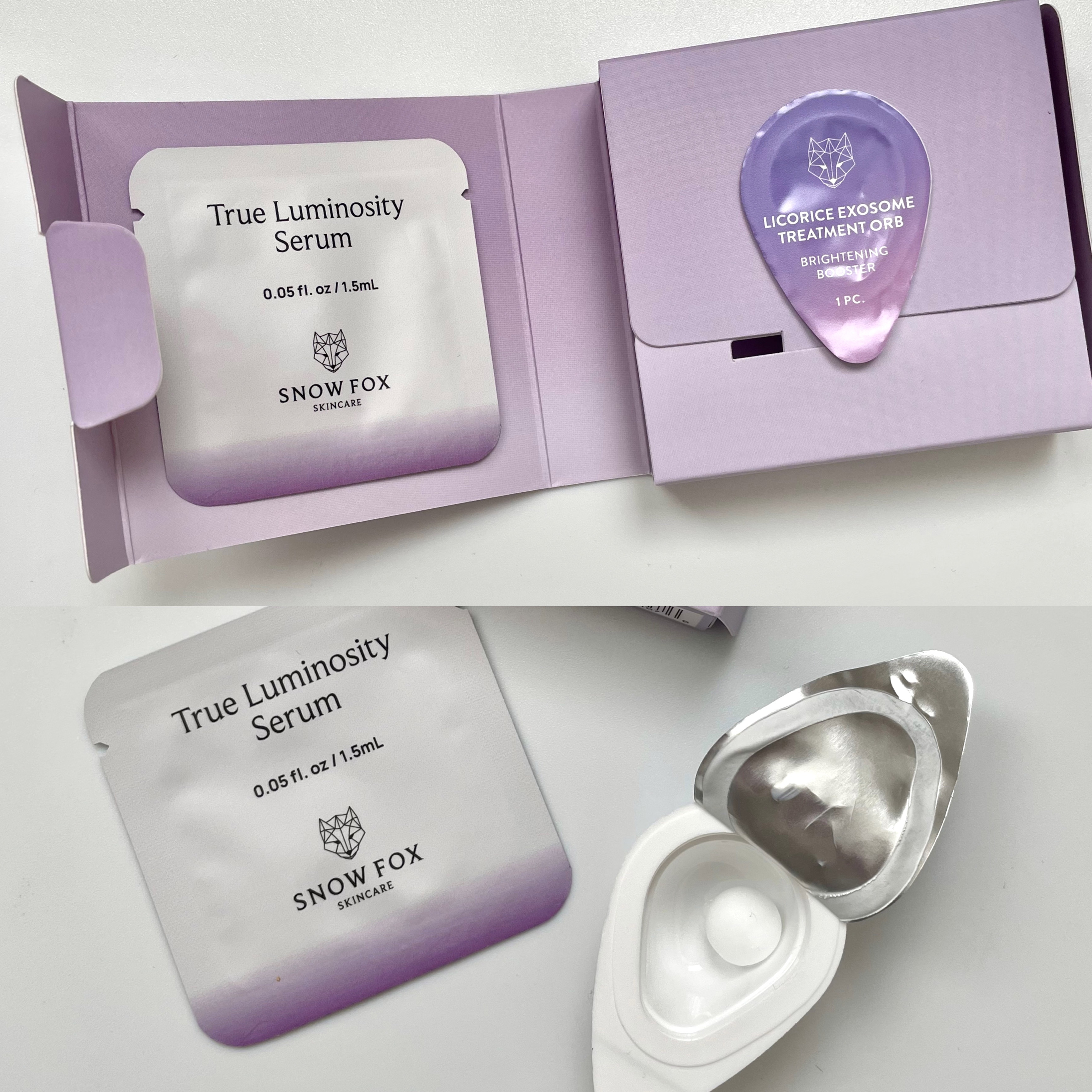 ブライトニング ブースターボール/SNOW FOX SKINCARE/美容液を使ったクチコミ（2枚目）