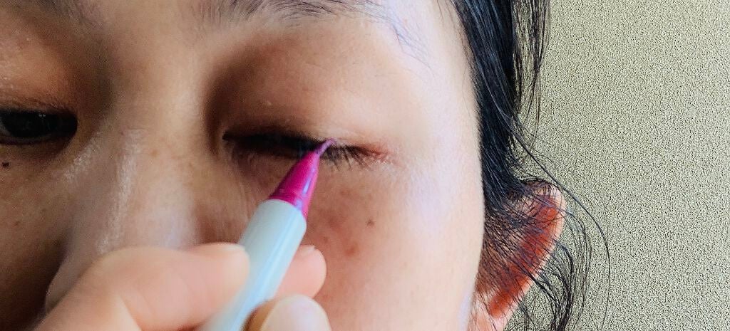 アイデザインライナー/COCOROIKI/リキッドアイライナーを使ったクチコミ(4枚目)