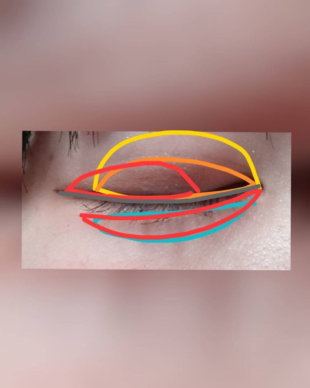 エスポルールカラーアイライナー/エスポルール/リキッドアイライナーを使ったクチコミ（3枚目）