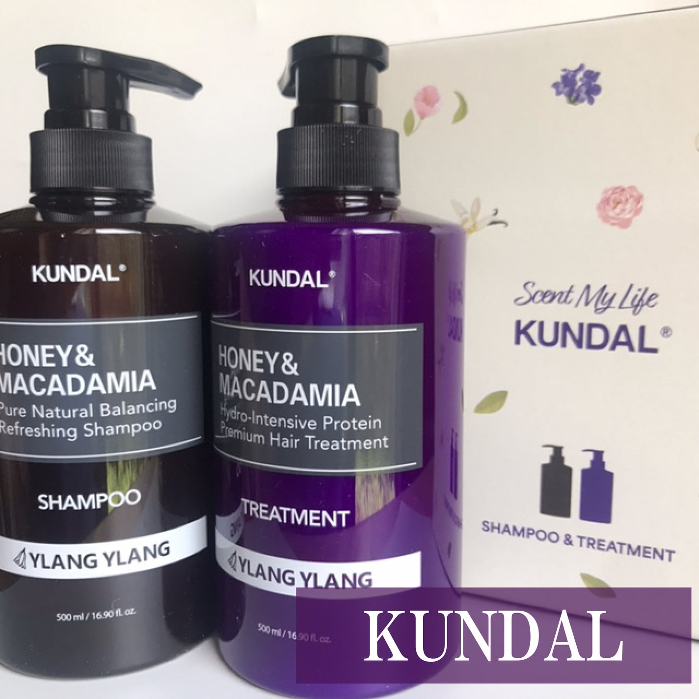 ハニー&マカデミアシャンプー/トリートメント LA VIE EN RORE /KUNDAL/市販シャンプーを使ったクチコミ(1枚目)