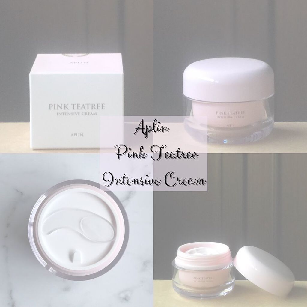 ピンクティーツリークリーム/APLIN/フェイスクリームを使ったクチコミ(1枚目)